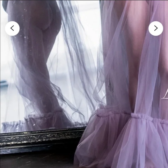 Maternity tulle dress - Picture 4 of 4